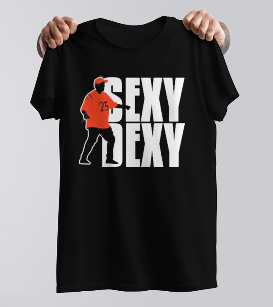 Sexy Dexy 25 Bold Sports Figure T-Shirt