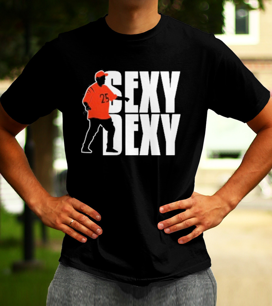 Sexy Dexy 25 Bold Sports Figure T-Shirt