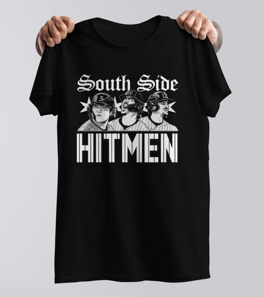 South Side Hitmen Baseball Tribute With Players And Stars T-Shirt