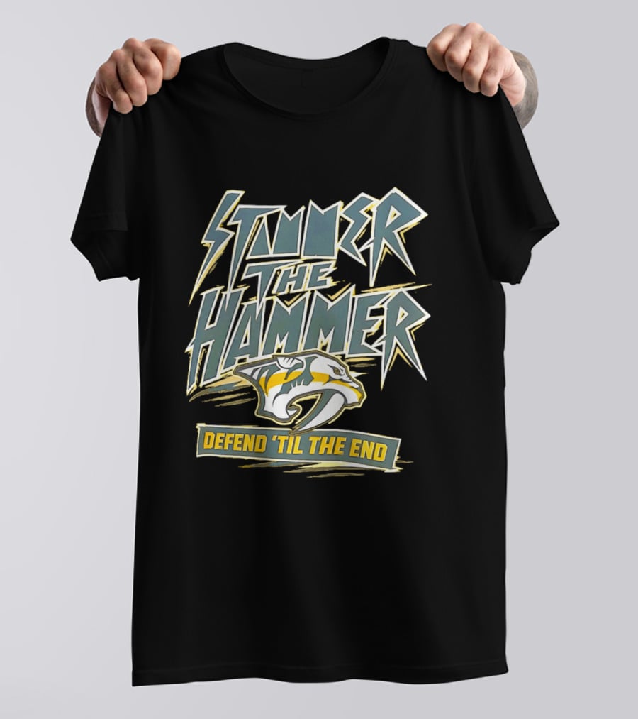 Stunner The Hammer Defend 'Til The End Predators T-Shirt