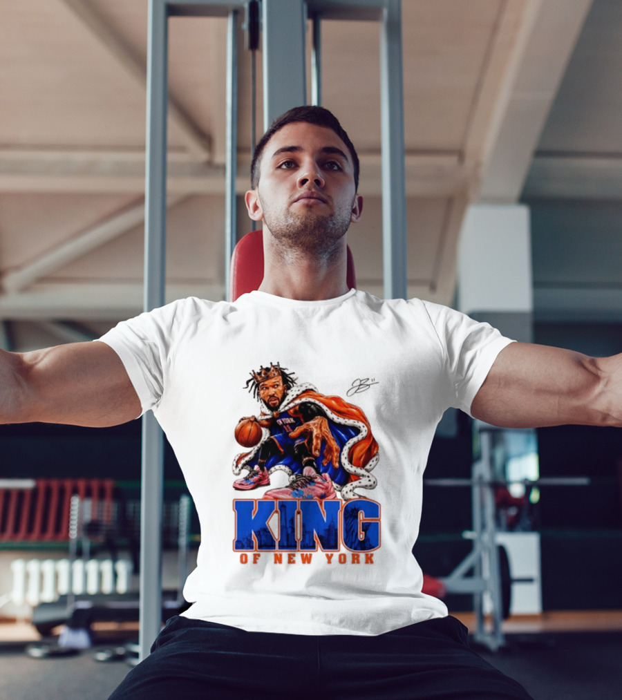 Jalen Brunson 2026 King Of New York Knicks NBA Basketball T-Shirt