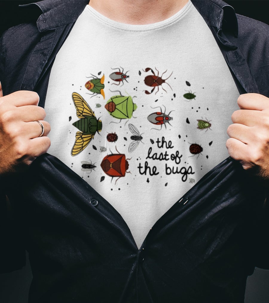 Noah Kahan Divide Tour The Last Of The Bugs Insect Collection T-Shirt