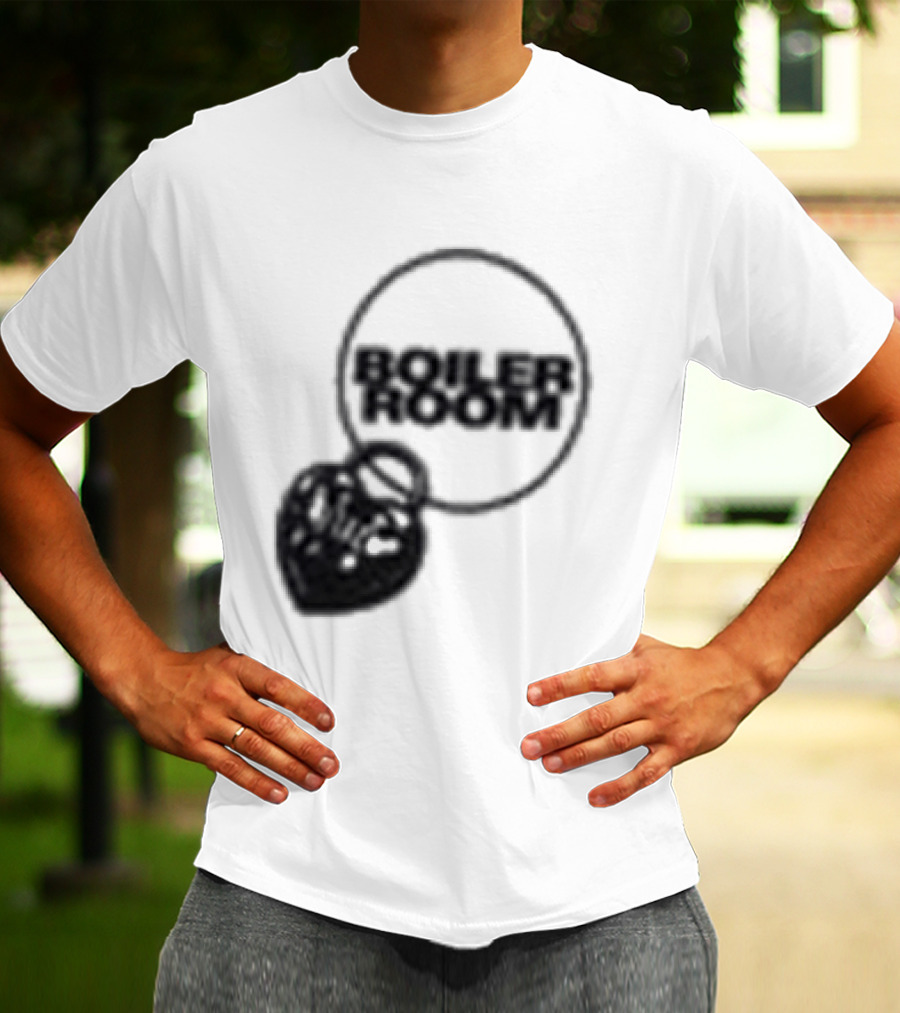 Paris Lovers Boiler Room Heart Lock T-Shirt