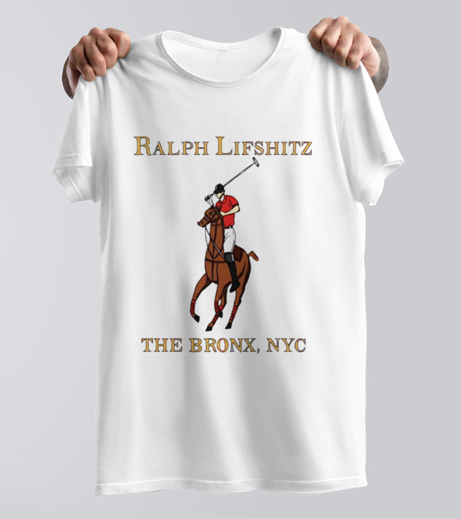 Ralph Lifshitz Big Pony The Bronx NYC Polo Rider T-Shirt