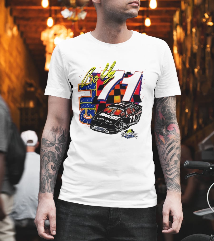 Bobby Allison 71 Hooters NASCAR Sarasota Florida 1959 Racing Car T-Shirt