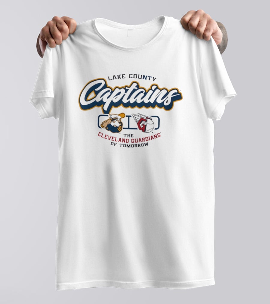 Lake County Captains Cleveland Guardians Of Tomorrow Baseball Team Collaboration T-Shirt