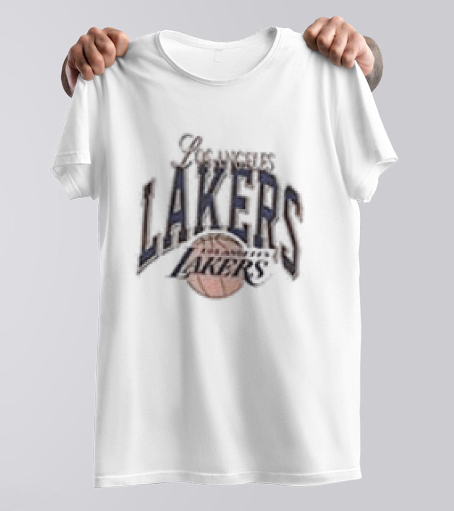 Los Angeles Lakers 47 Crossover Collection Foundation Basketball NBA Sports Team T-Shirt