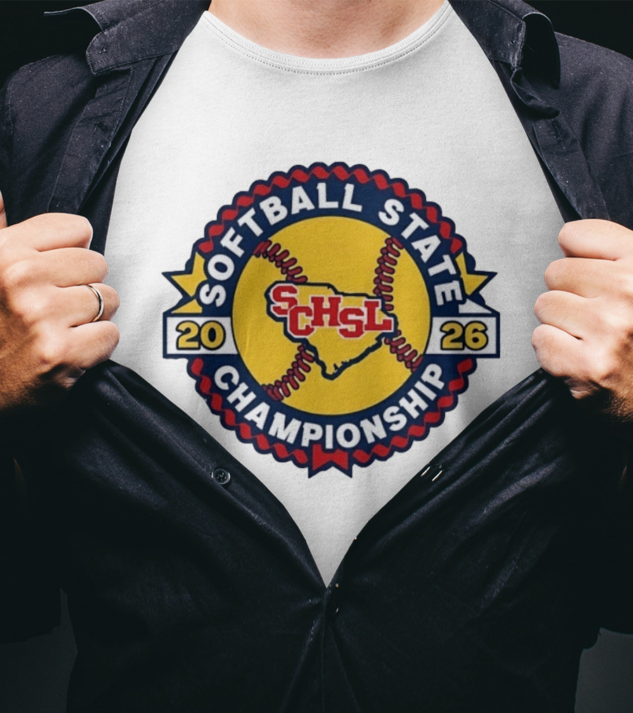 SCHSL Softball State Championship South Carolina High School League 2026 T-Shirt