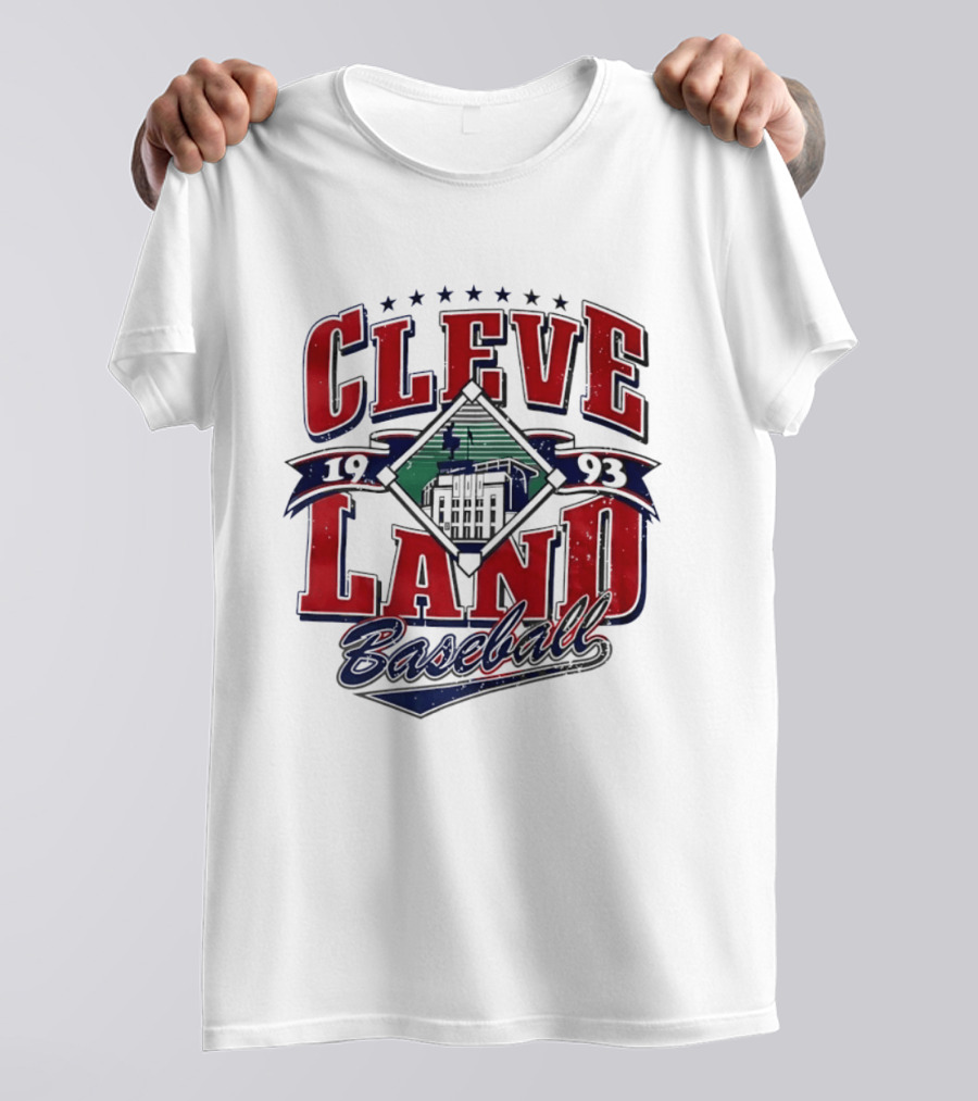 Cleve Land 1993 Baseball Vintage Collectible T-Shirt