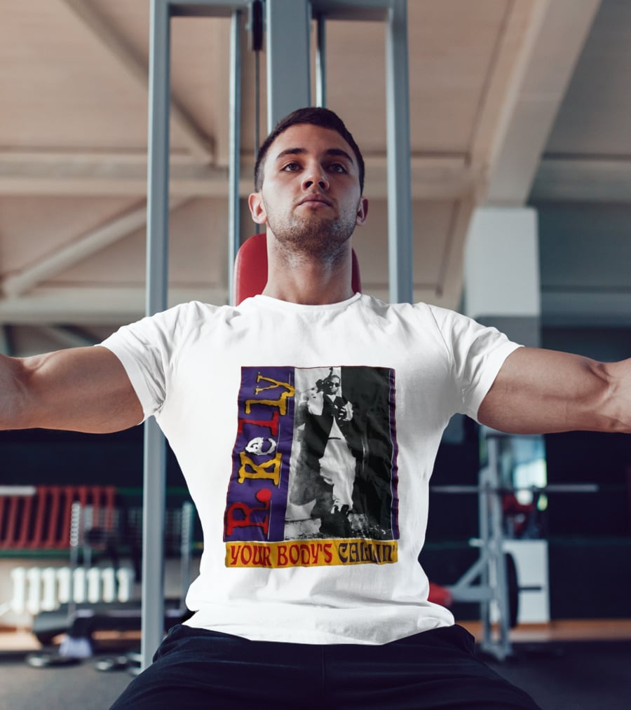 R Kelly Your Body's Callin' Vintage Style Avec Photo Iconique Et Couleurs Vives T-Shirt