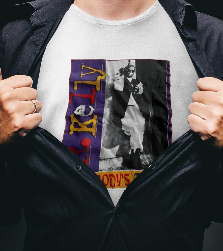 R Kelly Your Body's Callin' Vintage Style Avec Photo Iconique Et Couleurs Vives T-Shirt