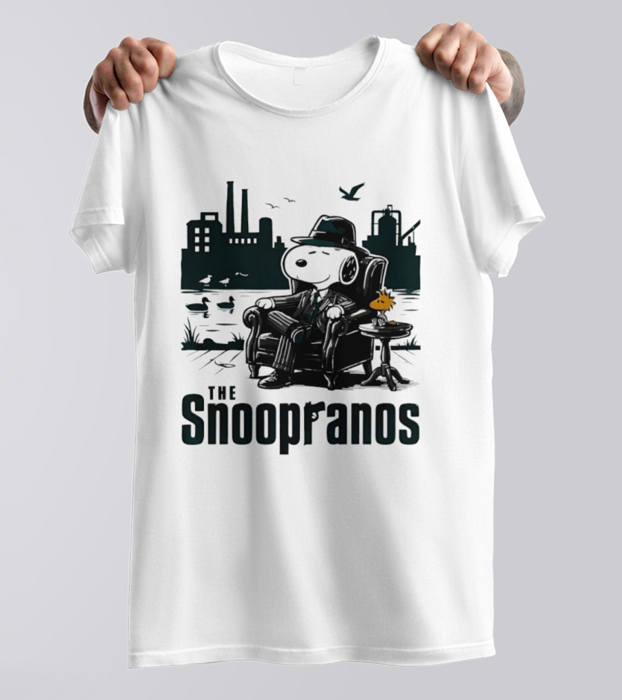 The Snoopranos Snoopy Woodstock Peanuts Mafia T-Shirt