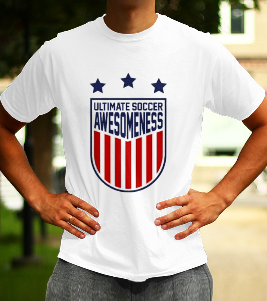 Ultimate Soccer Awesomeness Stars Stripes T-Shirt