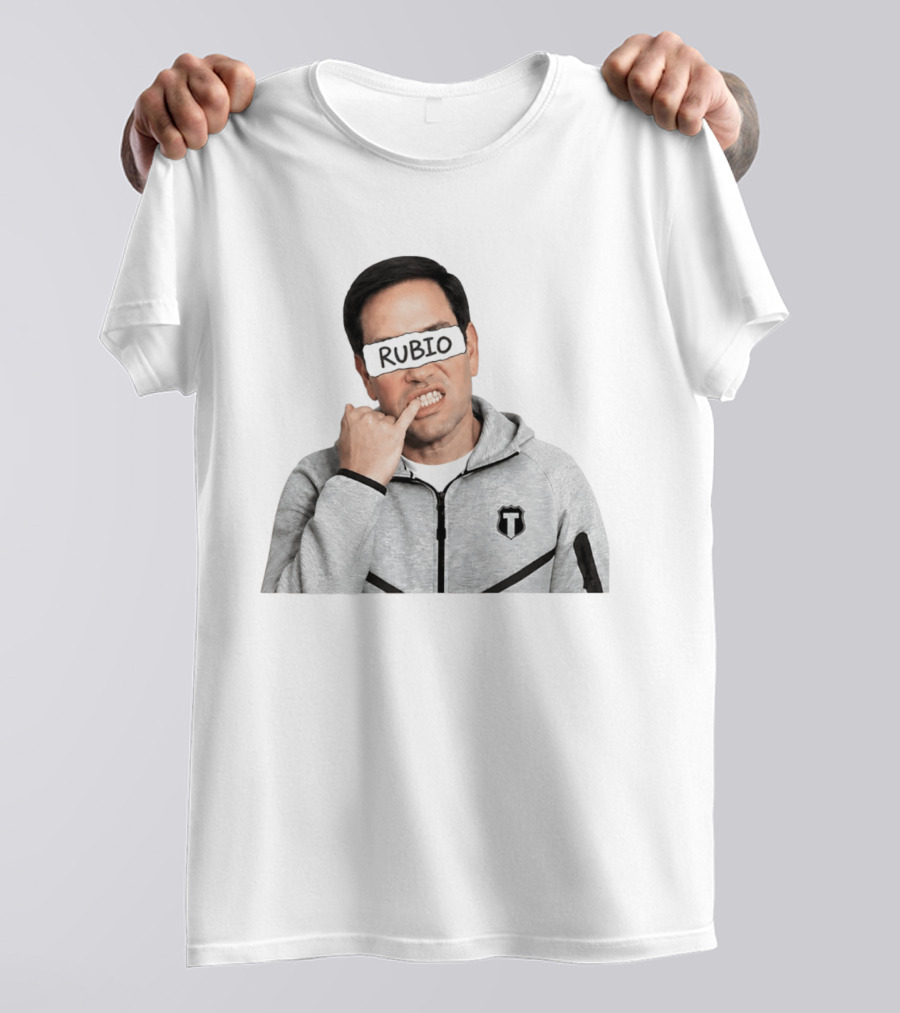 Rubio Parody Finger Gesture T-Shirt