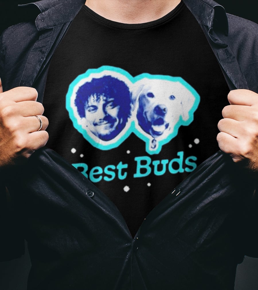 Best Buds Human And Dog Friendship T-Shirt