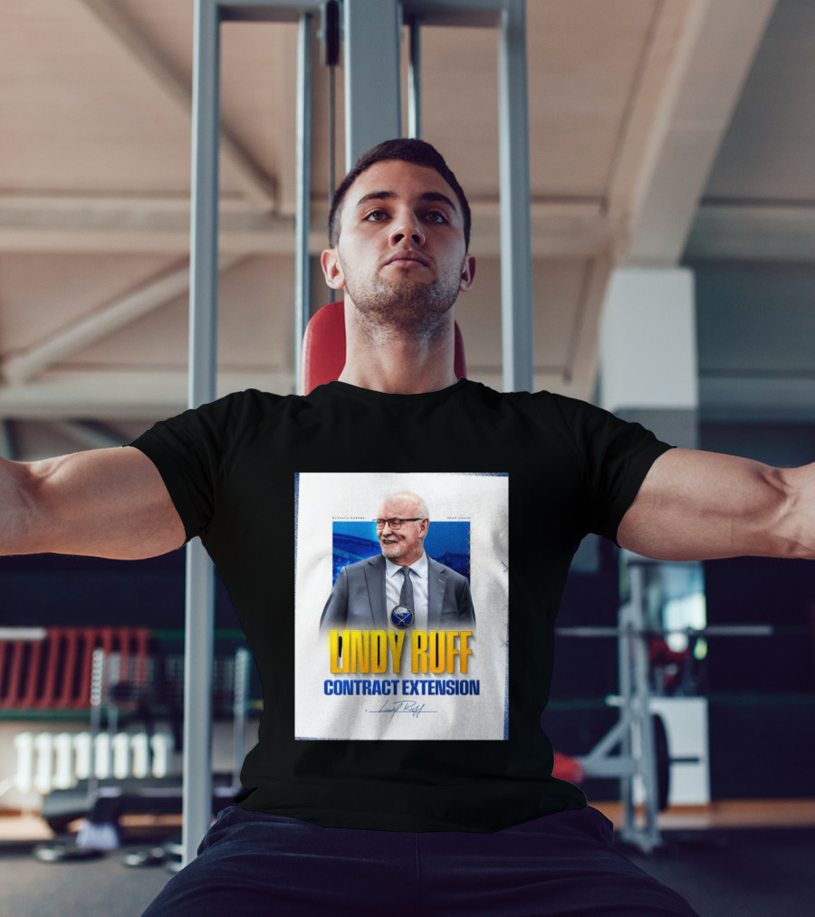 Buffalo Sabres Lindy Ruff Head Coach Contract Extension T-Shirt