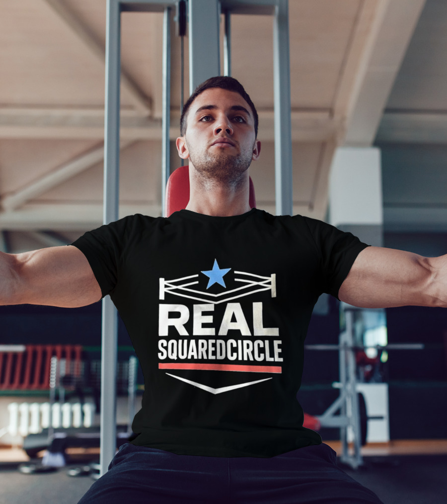 Real Squaredcircle WWE Wrestling Ring Star T-Shirt