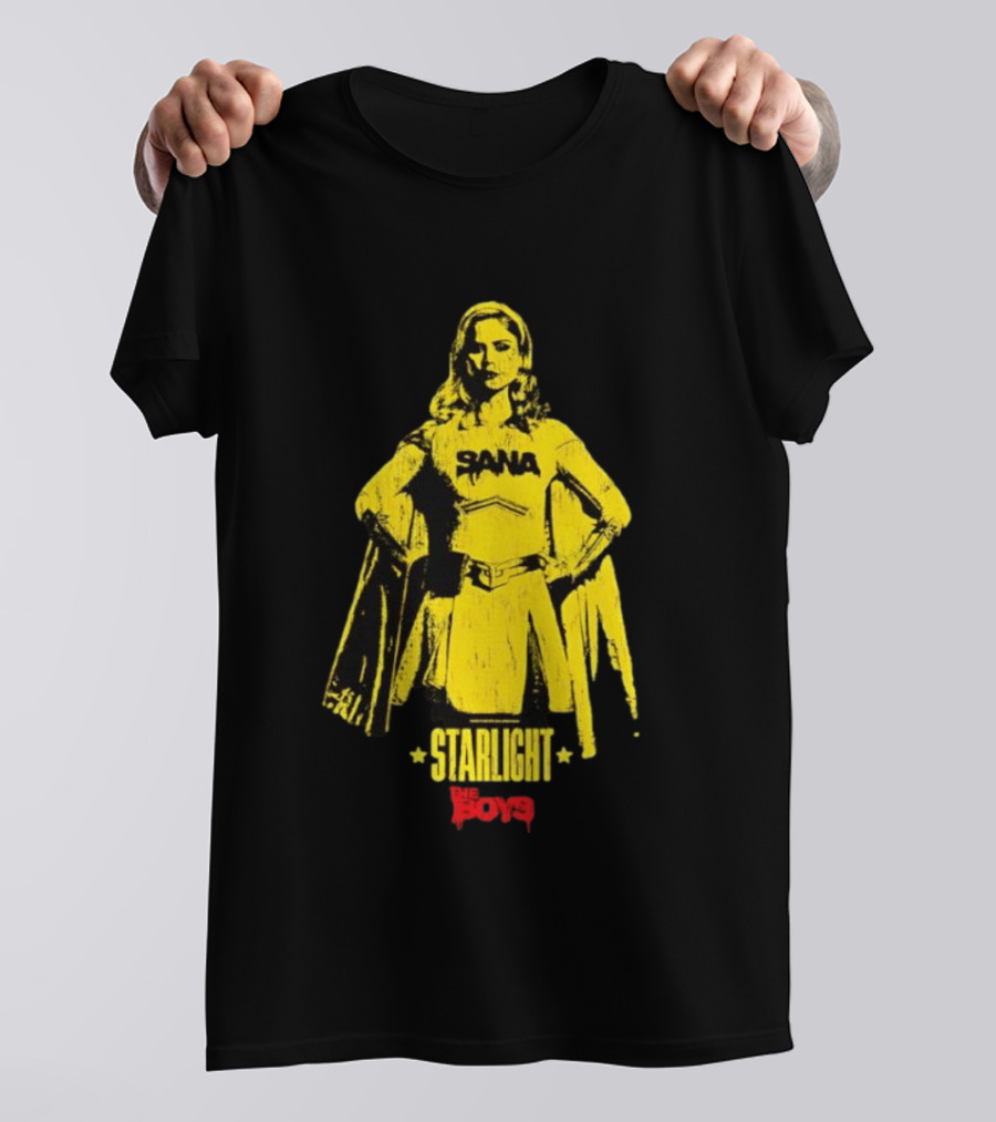 Sana Starlight The Boys Graffiti T-Shirt