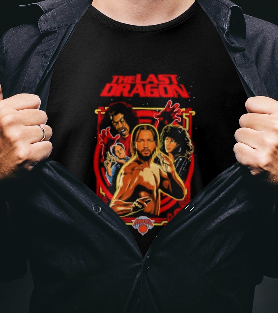 Jalen Brunson The Last Dragon New York Knicks NBA Basketball Legend T-Shirt