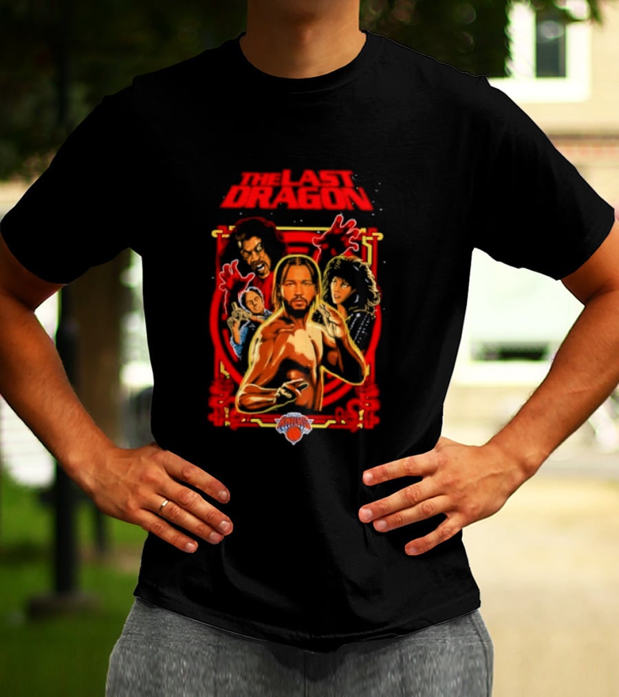 Jalen Brunson The Last Dragon New York Knicks NBA Basketball Legend T-Shirt