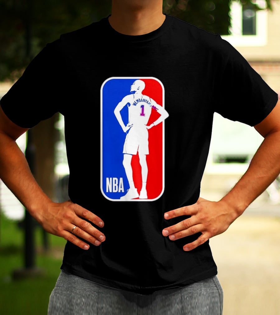 NBA Victor Wembanyama Number 1 Player T-Shirt