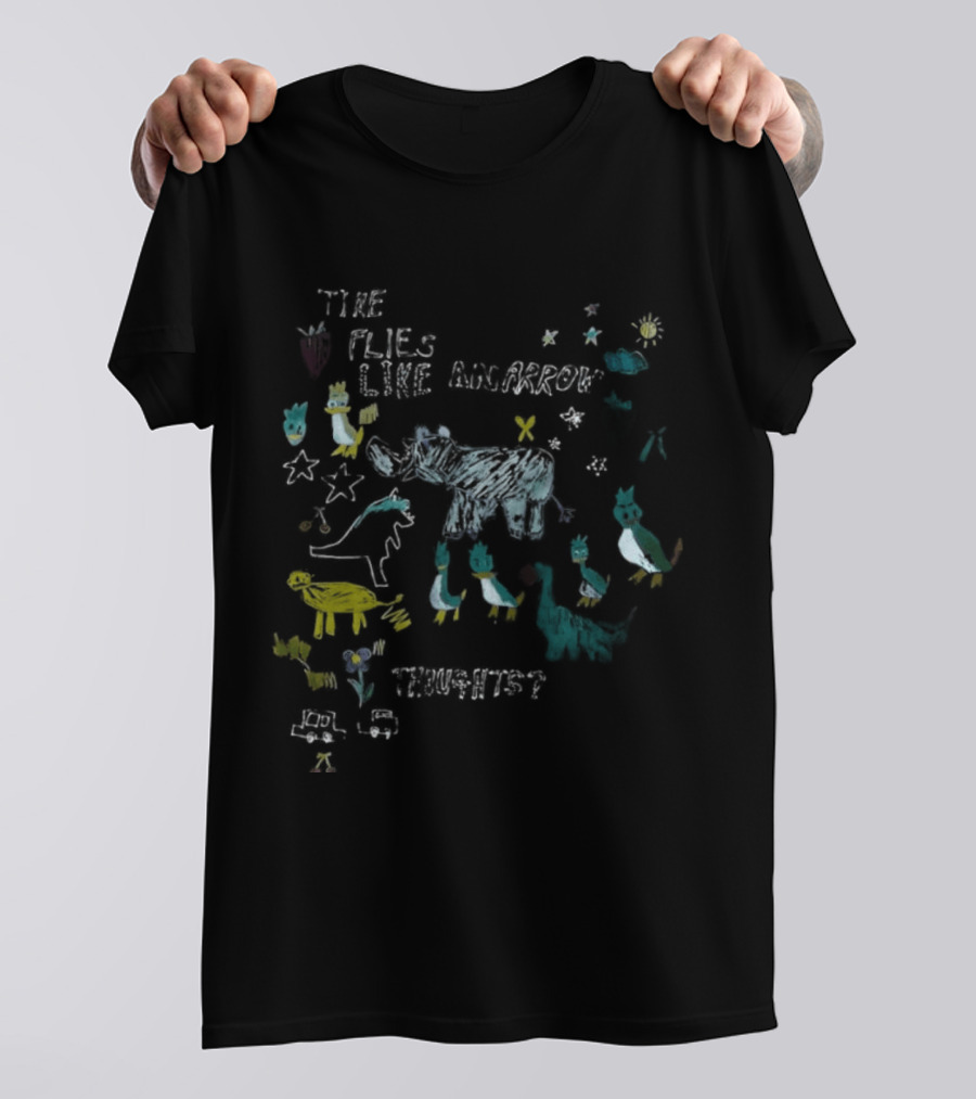 Tine Fiiles Like Anrrow Thought Doodle Woonhak Boynextdoor Maison Mihara Yasuhiro T-Shirt