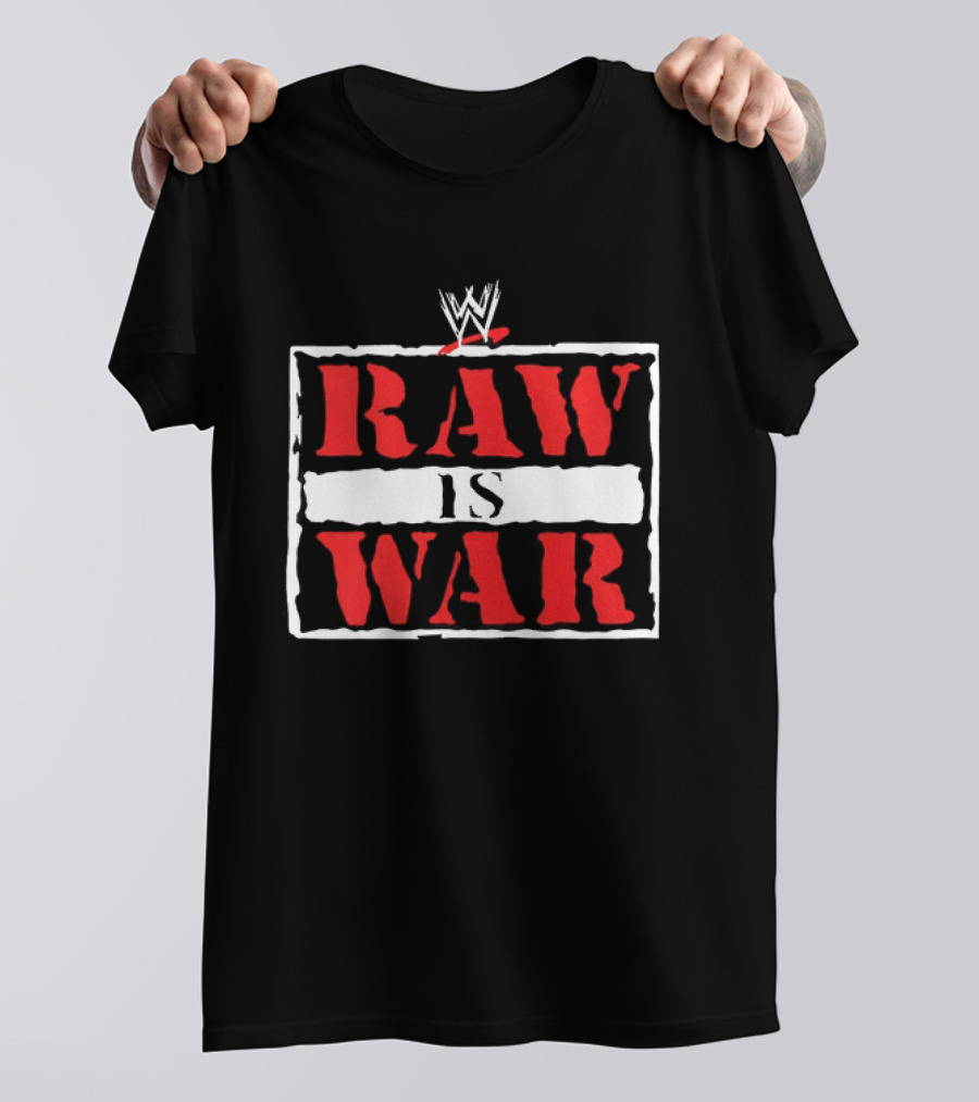 WWE Raw Is War Iconic Wrestling Brand T-Shirt