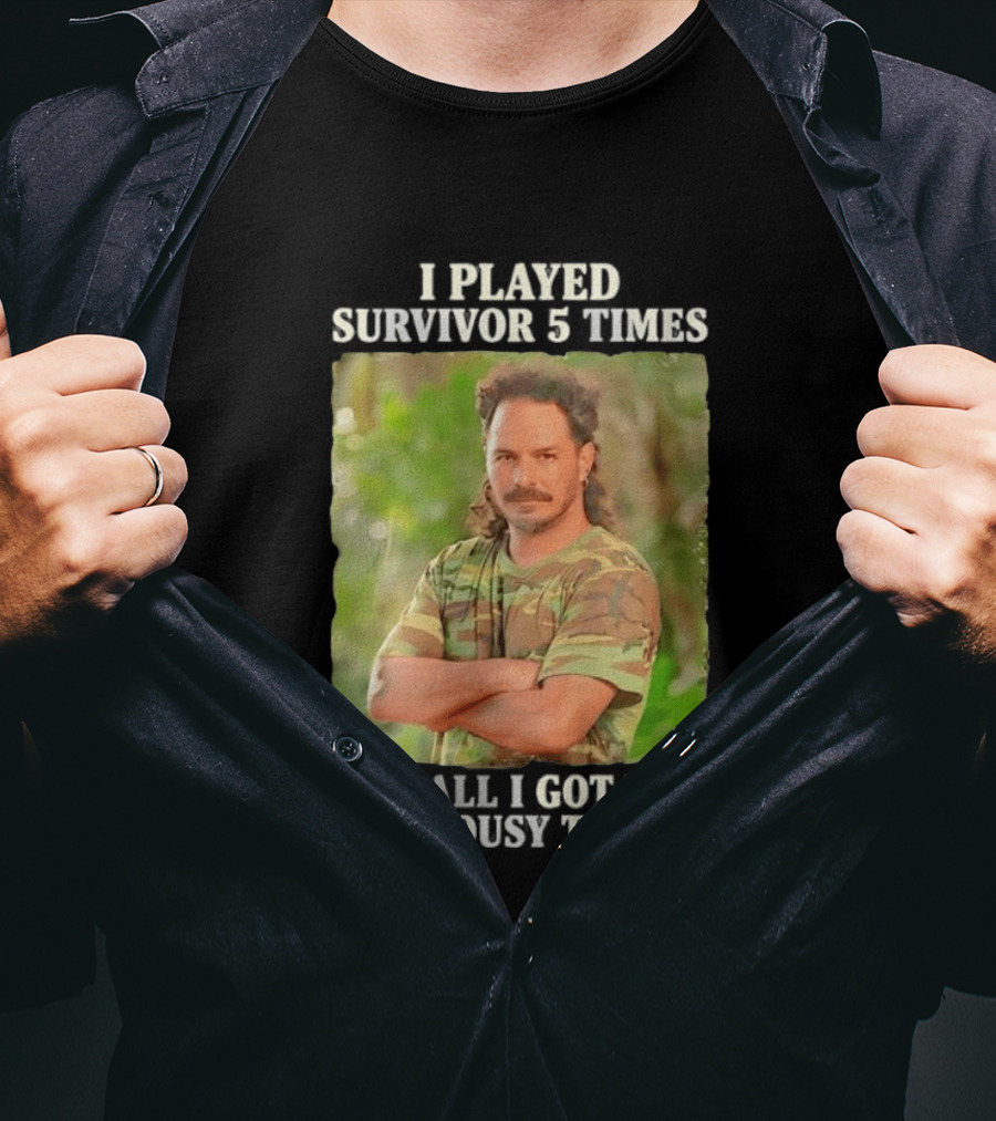 I Played Survivor 5 Times Ozzy Lusth All I Got Was This Lousy T-Shirt