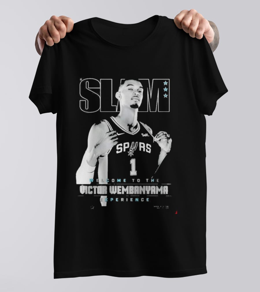 Slam Spurs Victor Wembanyama Welcome To The Future T-Shirt