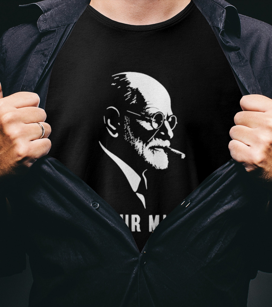 Sigmund Freud Your Mum Smoking T-Shirt