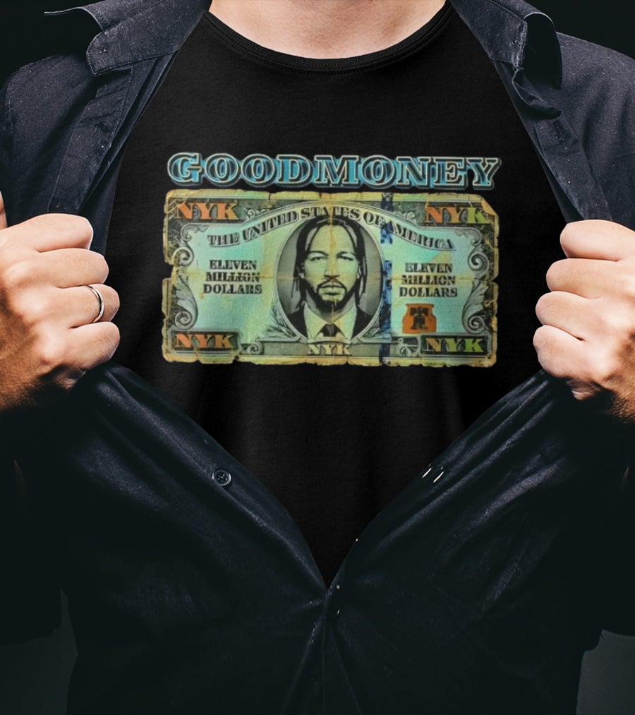 Good Money Eleven Million Dollars Jalen Brunson New York Knicks NYK T-Shirt