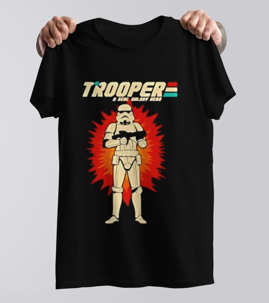 Stormtrooper X GI Joe Galaxy Hero Trooper Star Wars T-Shirt