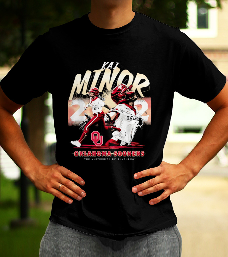 Kai Minor 2022 Oklahoma Sooners NCAA Softball The University Of Oklahoma T-Shirt