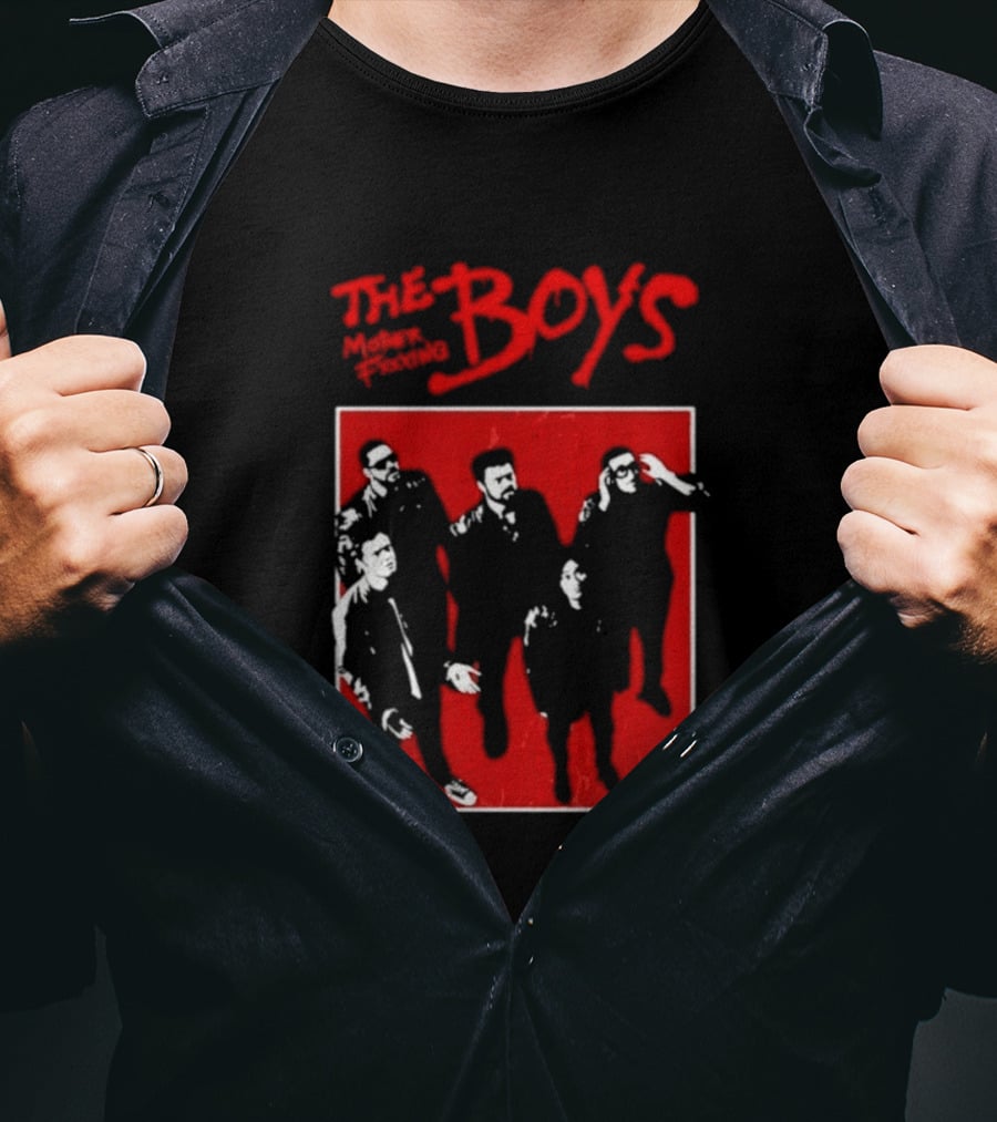 The Boys Mother Fucking Red Silhouette Cast T-Shirt