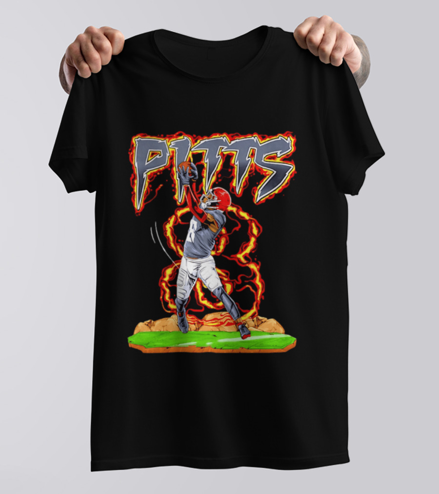 Atlanta Falcons Kyle Pitts Dynamic Catch T-Shirt
