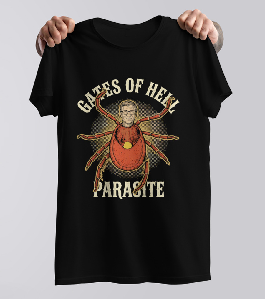 Gates Of Hell Parasite Creepy Arachnid T-Shirt