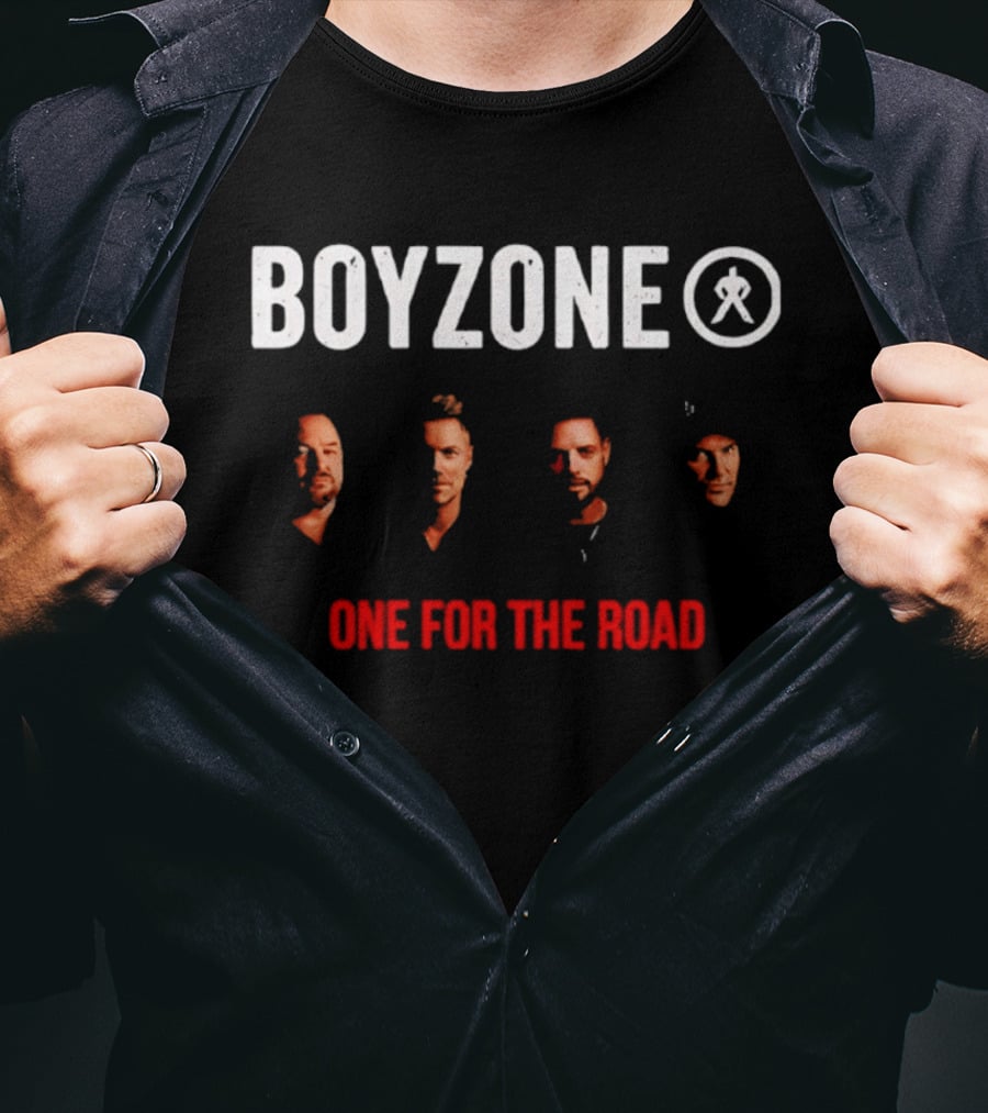 BOYZONE One For The Road Tour Faces T-Shirt