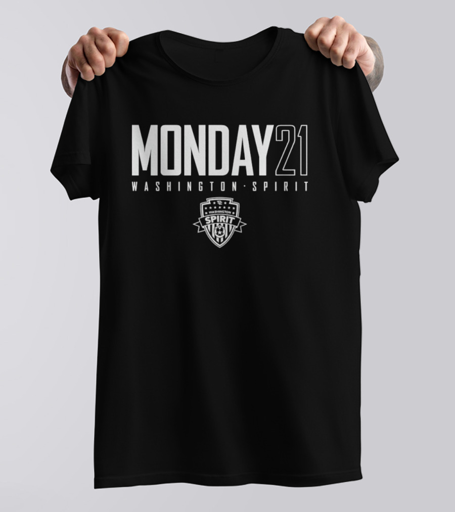 Monday 21 Washington Spirit Soccer Club Crest T-Shirt