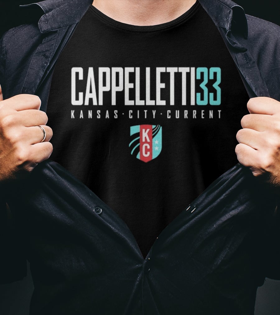 Cappelletti 33 Kansas City Current KC T-Shirt