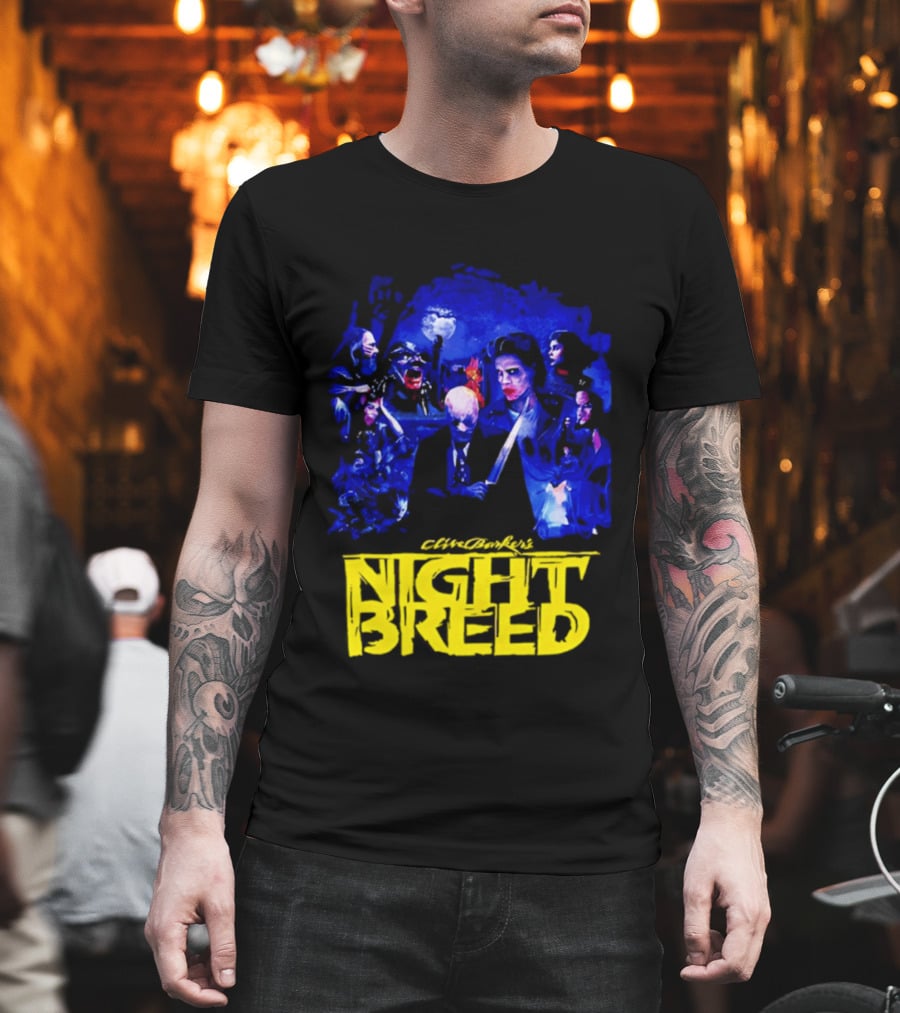 Clive Barker Nightbreed Movie Art Horror T-Shirt