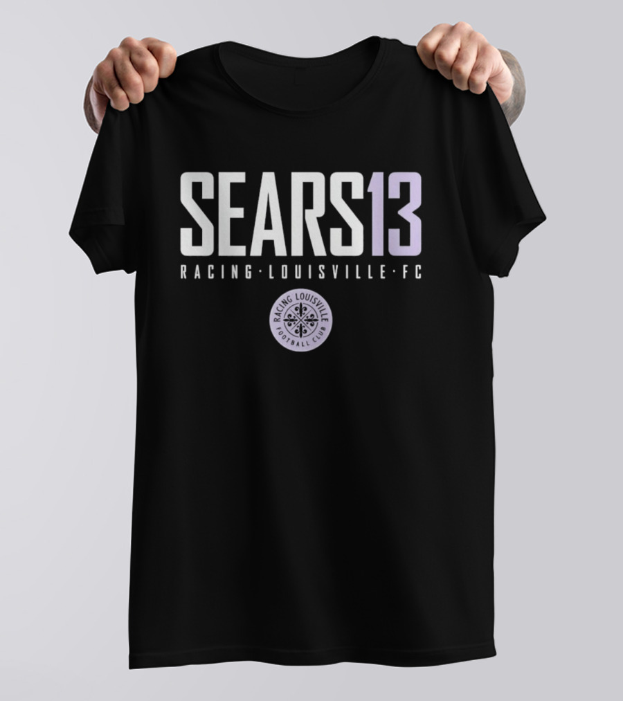SEARS13 Racing Louisville FC Soccer Team Supporter T-Shirt
