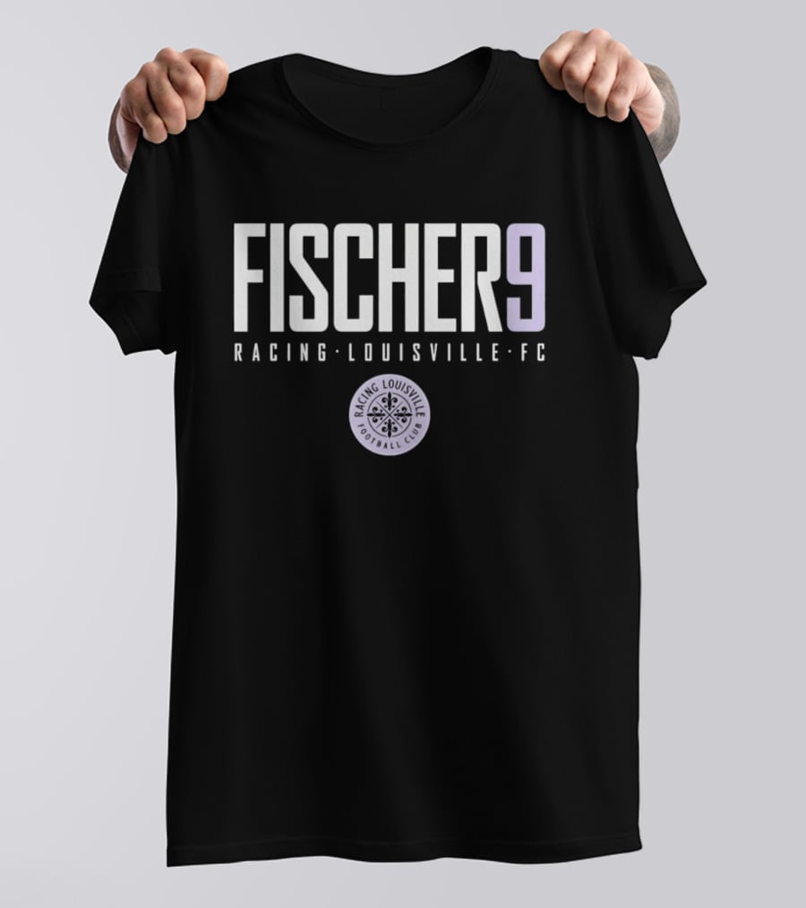 Fischer9 Racing Louisville FC Soccer Team Iconic Sports Collection T-Shirt