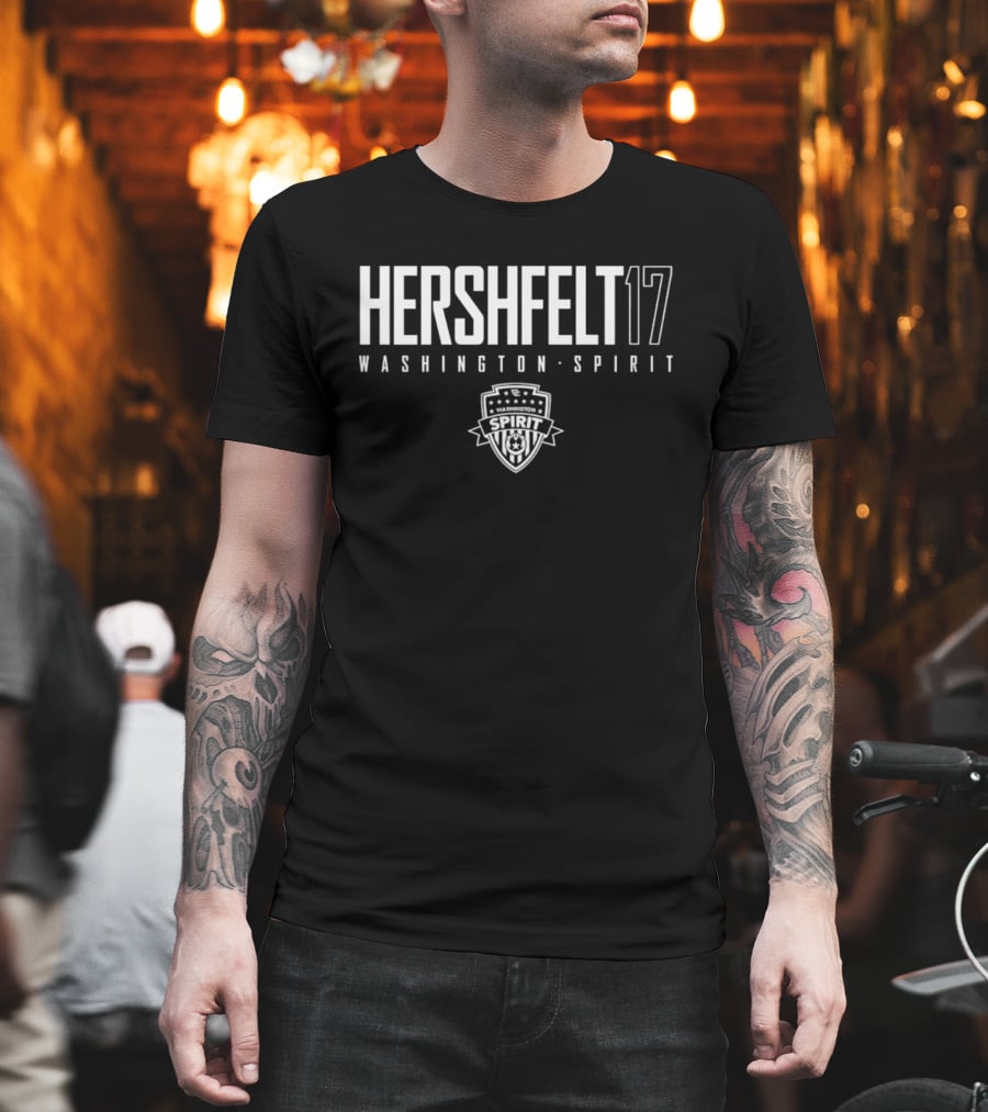 Hershfelt 17 Washington Spirit Spirit T-Shirt