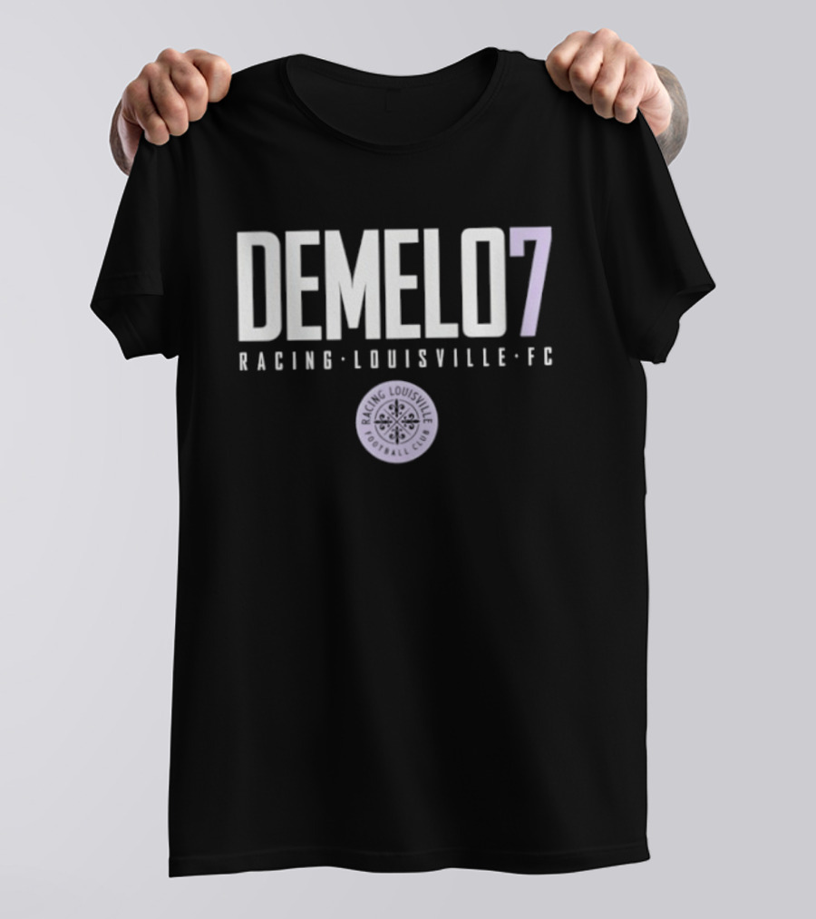 DeMelo 7 Racing Louisville FC NWSL T-Shirt