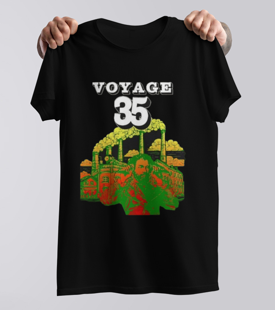 Voyage 35 Nostalgia Factory Vintage Industrial T-Shirt