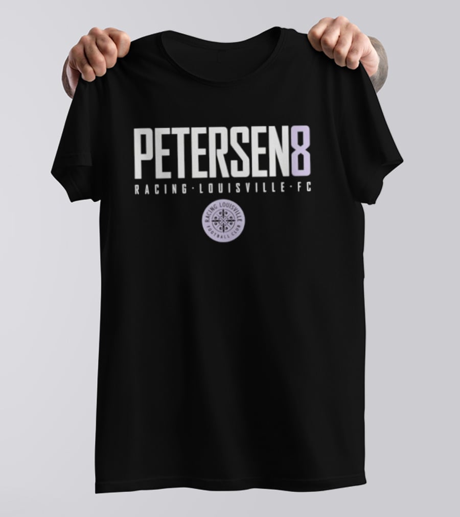 Petersen 8 Racing Louisville FC NWSL T-Shirt