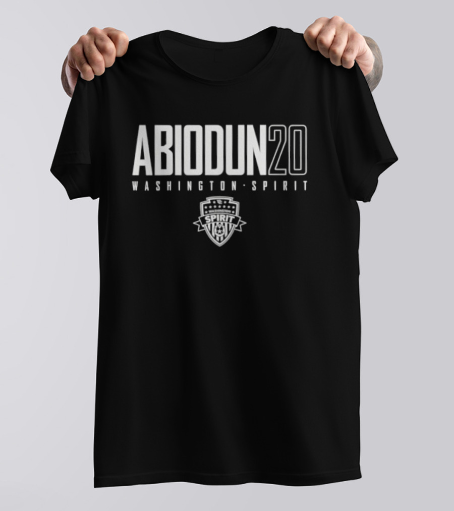 Abiodun 20 Washington Spirit NWSL T-Shirt