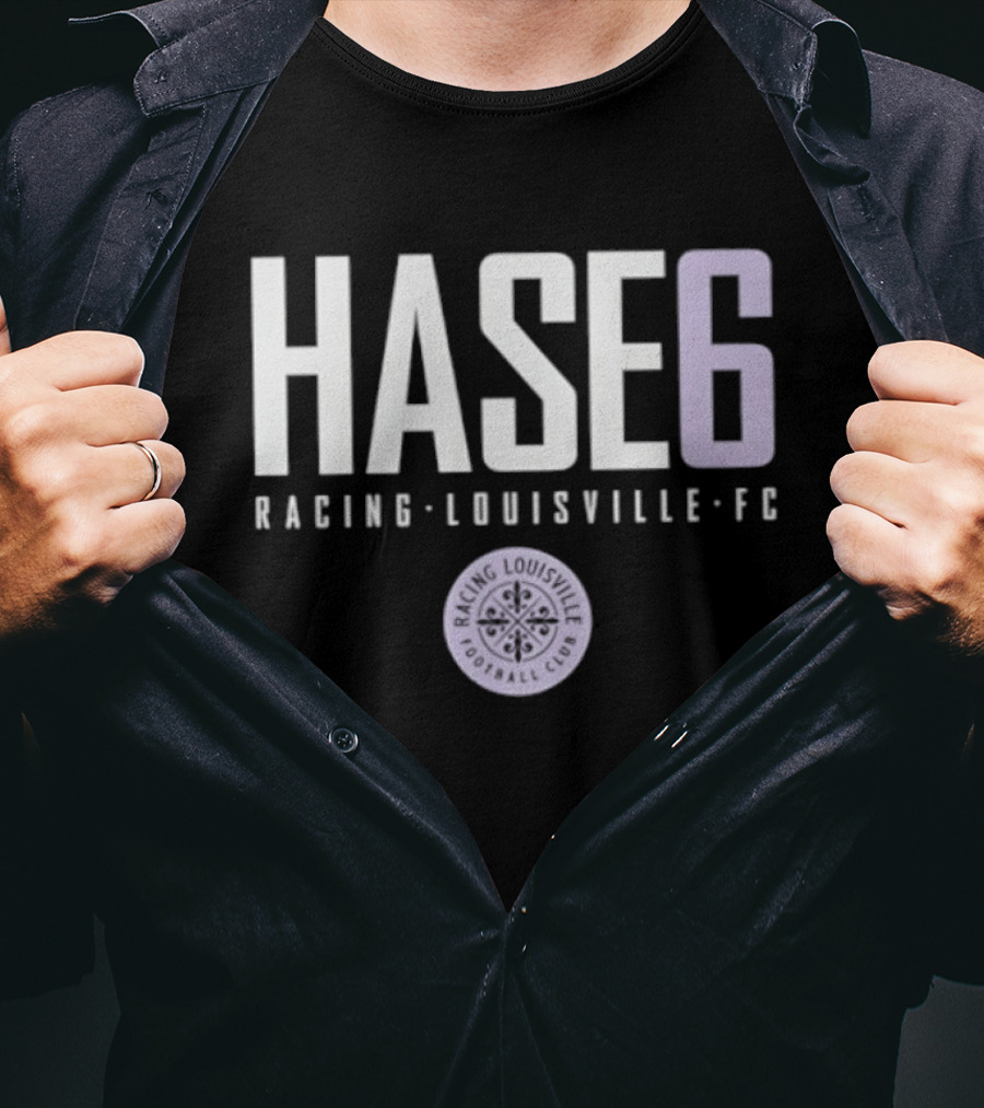Hase 6 Racing Louisville FC NWSL T-Shirt
