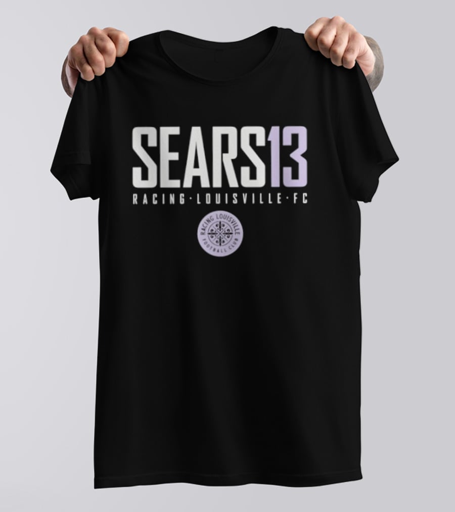 SEARS 13 Racing Louisville FC NWSL T-Shirt