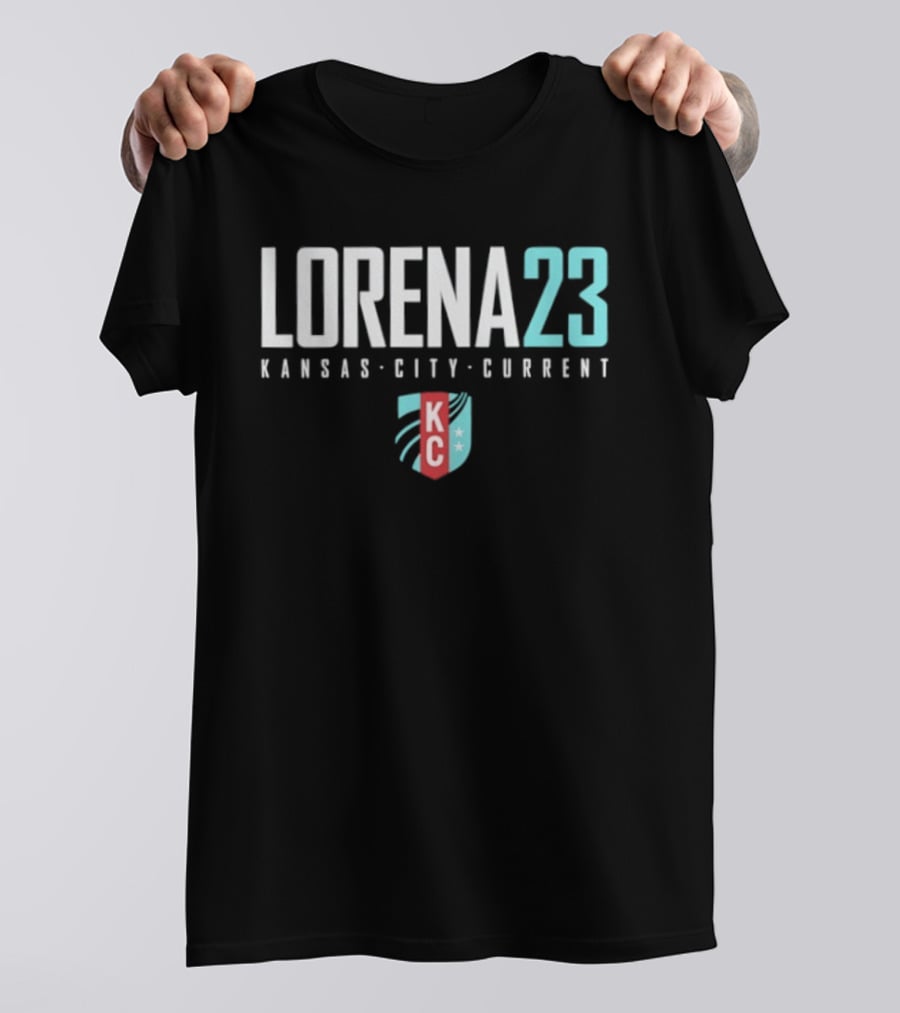 Lorena 23 Kansas City Current NWSL KC T-Shirt